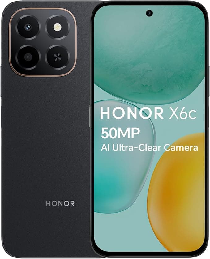Honor X6c 6/256GB (Midnight Black, Ocean Cyan) – Brand New | City Gadgets Kenya