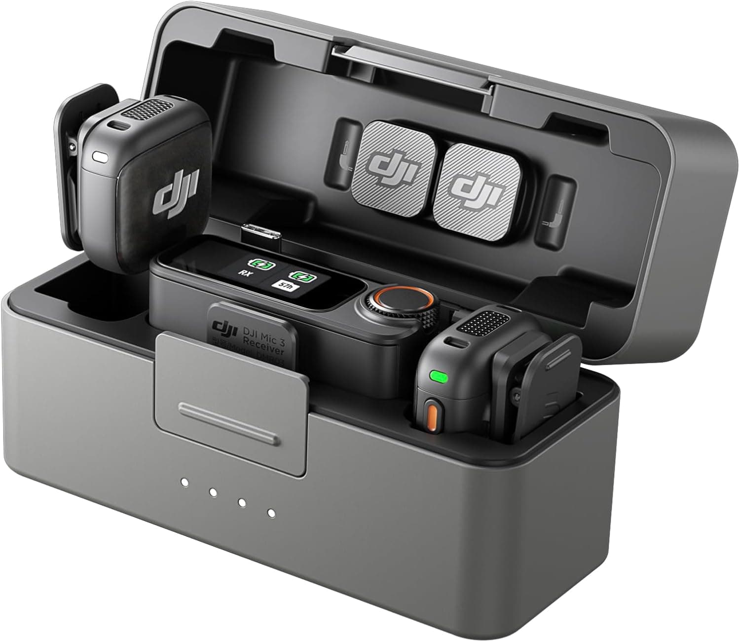 DJI Mic 3 (2 TX + 1 RX) Ultralight Wireless Microphone | citygadgetskenya.co.ke