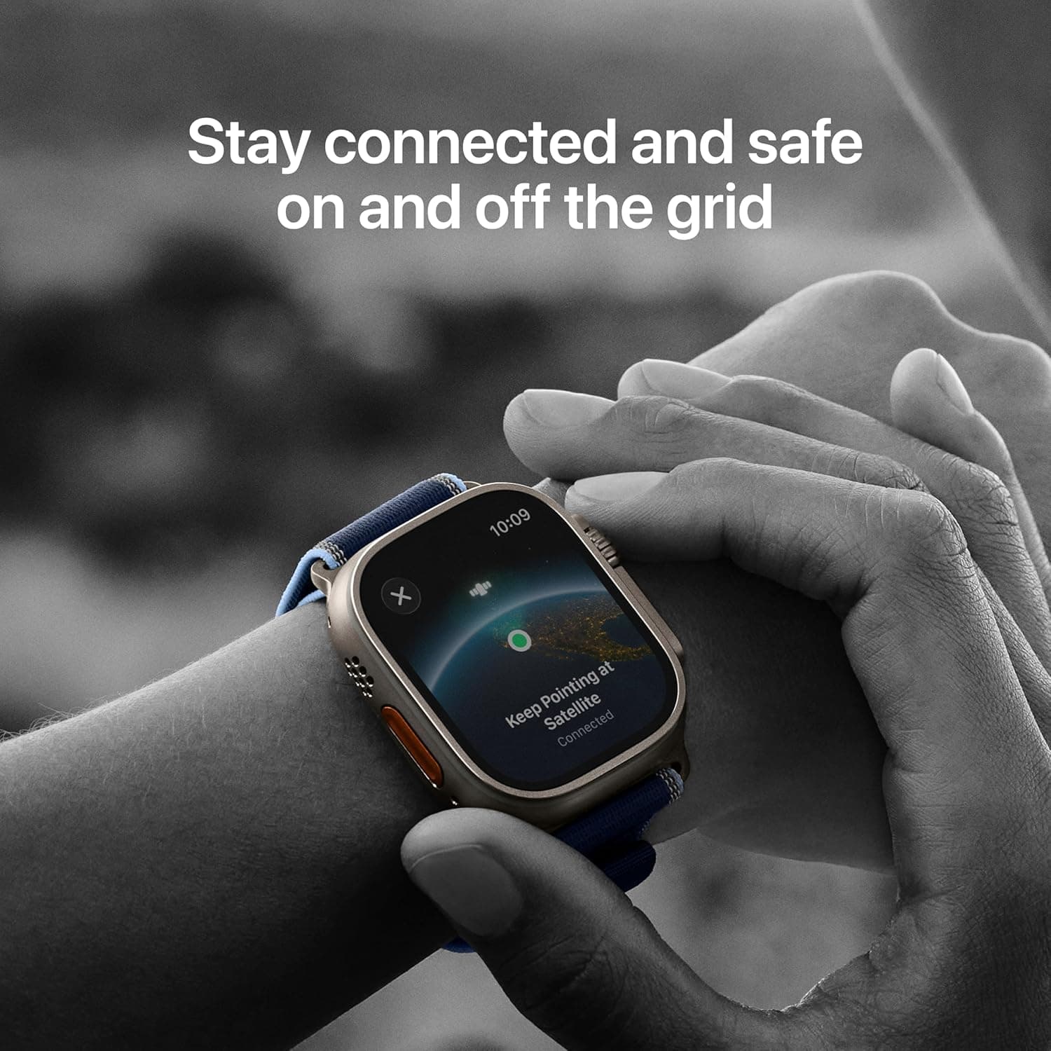 Apple Watch Ultra 3 49mm Natural Titanium – Blue/Bright Alpine – Brand New | City Gadgets Kenya