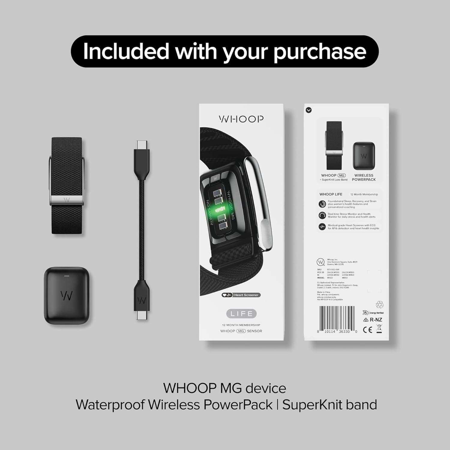 Whoop Life Band 5.0 MG Sensor – Brand New | City Gadgets Kenya