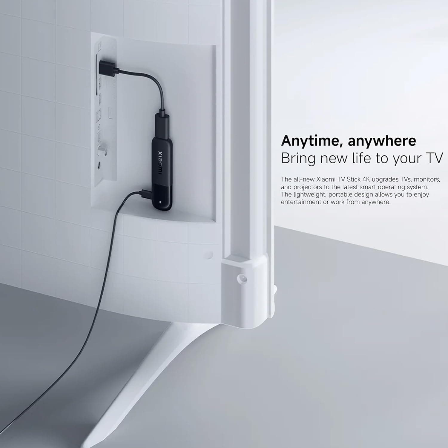 Xiaomi Mi TV Stick 4K 2nd Gen – Google TV Streaming Device with Wi-Fi 6