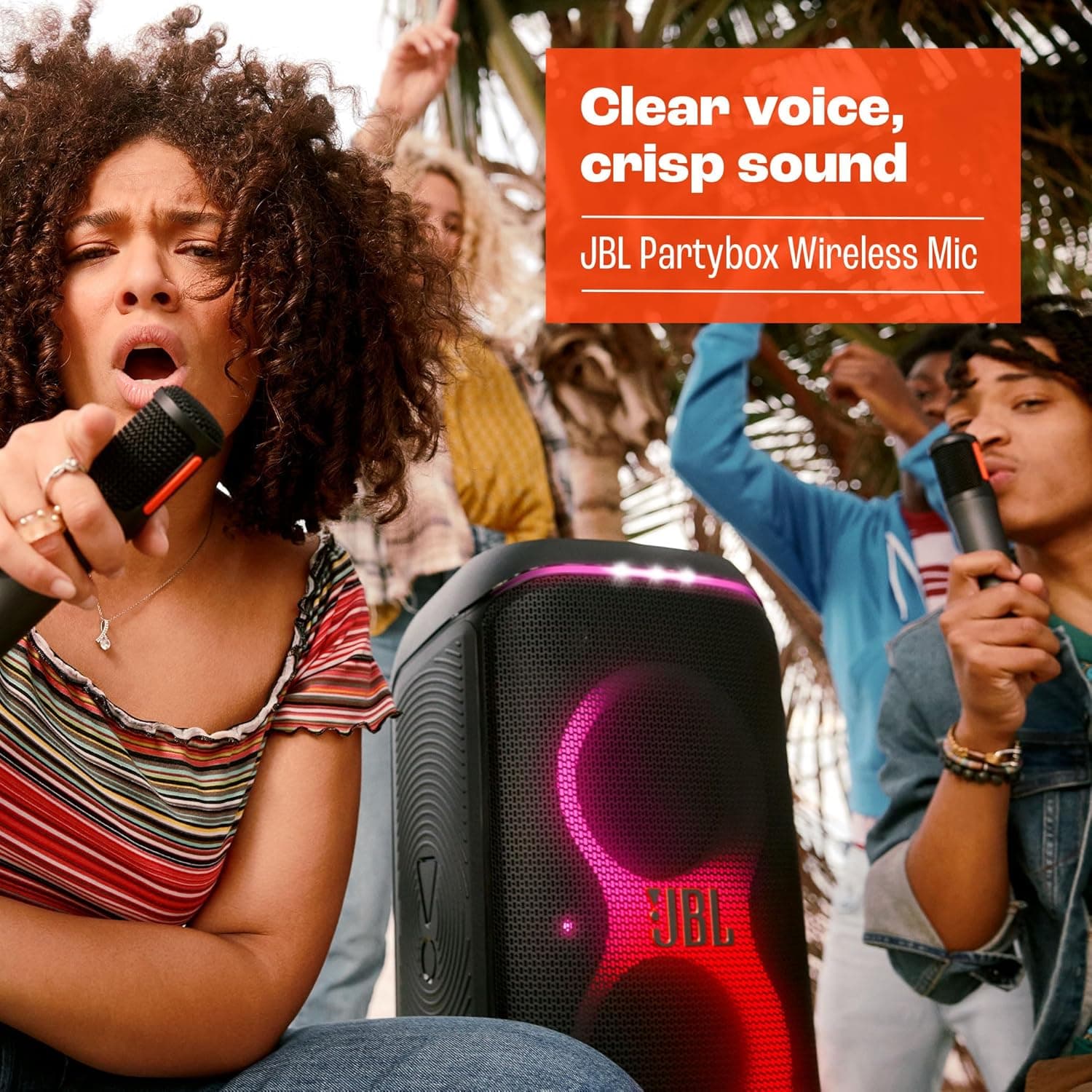 JBL PartyBox Wireless Rechargeable Mic Set – Brand New | City Gadgets Kenya